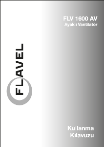 Kullanım kılavuzu Flavel FLV 1600 AV Fan