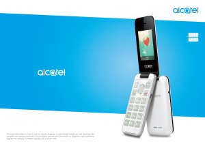 Mode d’emploi Alcatel 2051D Téléphone portable