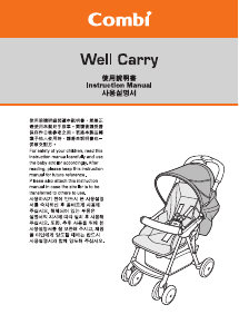 Handleiding Combi Well Carry Kinderwagen
