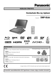 Használati útmutató Panasonic DMP-B200EG Blu-ray lejátszó