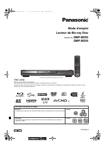 Mode d’emploi Panasonic DMP-BD35 Lecteur de blu-ray