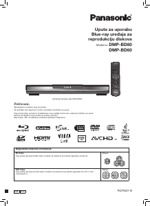 Priručnik Panasonic DMP-BD80 Blu-ray reproduktor