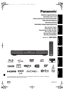 Bruksanvisning Panasonic DMP-BD85 Blu-ray spelare
