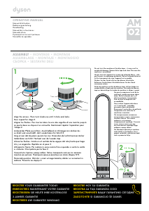 Manual de uso Dyson AM02 Ventilador