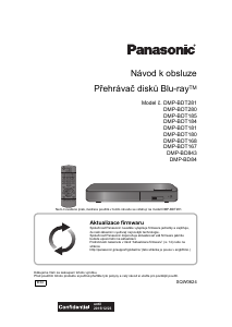 Manuál Panasonic DMP-BDT185 Přehrávač Blu-ray