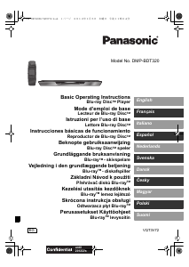 Manuale Panasonic DMP-BDT320 Lettore blu-ray