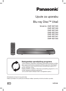 Priručnik Panasonic DMP-BDT364 Blu-ray reproduktor