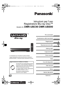 Manuale Panasonic DMR-UBC90EG Lettore blu-ray