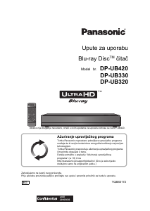 Priručnik Panasonic DP-UB330 Blu-ray reproduktor