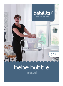 Manual Bébé-Jou Bebe Bubble Banheira bebê