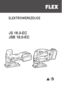 Manual Flex JSB 18.0-EC Ferăstrău vertical