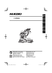 Mode d’emploi Hikoki C 8FSHG Scie à onglet