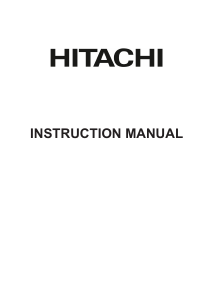 Handleiding Hitachi 24HE2200 LED televisie