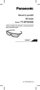 Manuál Panasonic TY-EP3D20E 3D prohlížeč