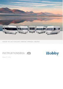 Brugsanvisning Hobby Prestige 560 KMFe (2015) Campingvogn