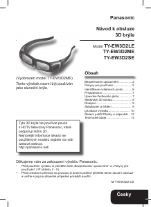 Návod Panasonic TY-EW3D2SE 3D prehliadač