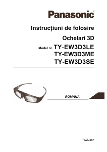 Manual Panasonic TY-EW3D3LE Ochelari 3D