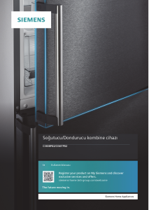 Kullanım kılavuzu Siemens CI36TP02 Donduruculu buzdolabı