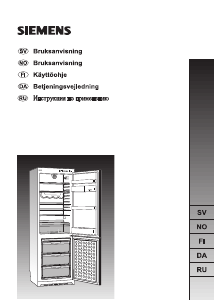 Brugsanvisning Siemens KG34S350 Køle-fryseskab