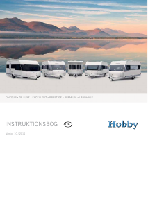Brugsanvisning Hobby Excellent 495 UL (2015) Campingvogn