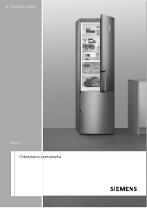 Instrukcja Siemens KG36NXI30 Lodówko-zamrażarka