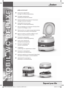 Bruksanvisning Enders Mobil WC Deluxe Portabelt toalett