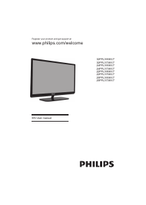 Manual Philips 20PFL3938 LCD Television