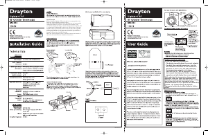 Handleiding Drayton Digitstat+C RF Thermostaat