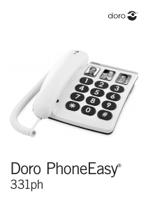 Manual Doro PhoneEasy 331ph Phone