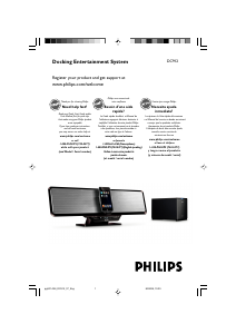 Manual de uso Philips DC912 Docking station