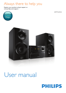 Manual Philips BTM2355 Stereo-set