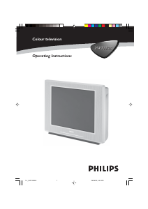 Manual Philips 29PT3323 Television