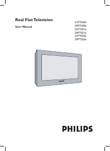 Manual Philips 29PT5026C Television