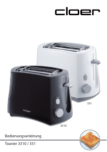 Bedienungsanleitung Cloer 331 Toaster