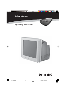 Manual Philips 29PT3223 Television