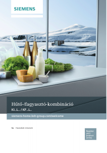 Használati útmutató Siemens KI24LV52 Hűtő és fagyasztó