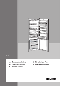 Instrukcja Siemens KI28SA65 Lodówko-zamrażarka