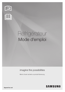 Mode d’emploi Samsung RT32FARADSP Réfrigérateur combiné