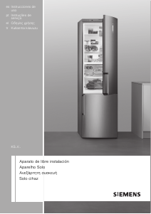 Kullanım kılavuzu Siemens KS36VAW30 Donduruculu buzdolabı