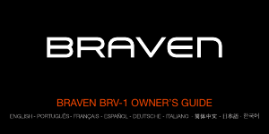 사용 설명서 Braven BRV-1 스피커