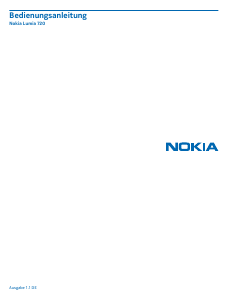 Bedienungsanleitung Nokia Lumia 720 Handy