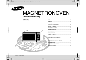 Handleiding Samsung MW82W Magnetron