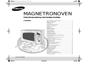 Handleiding Samsung CE297DN Magnetron