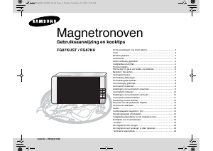 Handleiding Samsung FG87KUST Magnetron