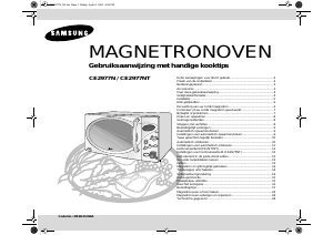 Handleiding Samsung CE2977NT Magnetron