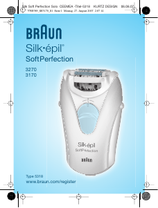 Mode d’emploi Braun 3270 Silk-epil SoftPerfection Epilateur
