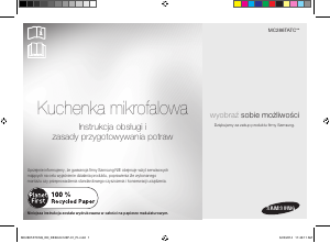 Návod Samsung MC286TATCSQ Mikrovlnná rúra