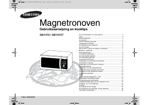Handleiding Samsung GE1072-S Magnetron