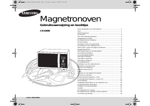 Handleiding Samsung CE1000-S Magnetron