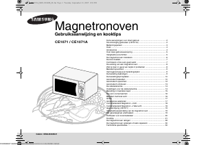 Handleiding Samsung CE1071-S/XEN Magnetron
